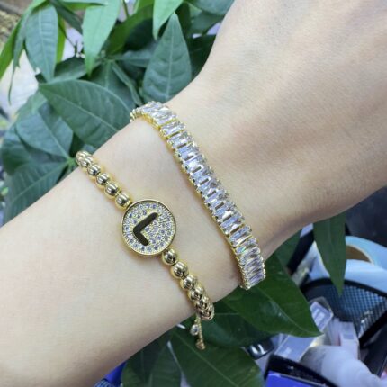 Alphabet Charm Bracelet